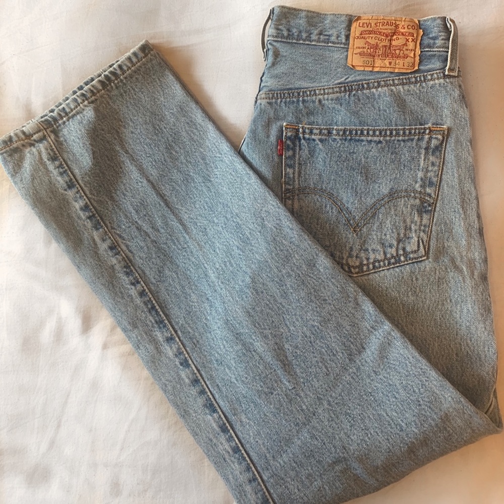 Like NEW Button Up Levi Mom Jeans